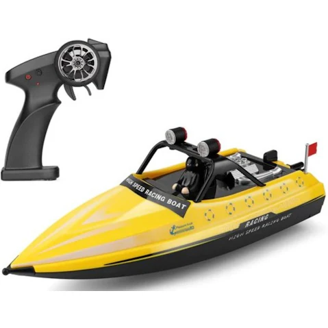 WL Toys Yellow WL917 16km/h Remote Control Boat