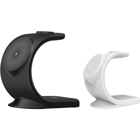 Laser ChargeCore 3-in-1 Wireless Charging Station
