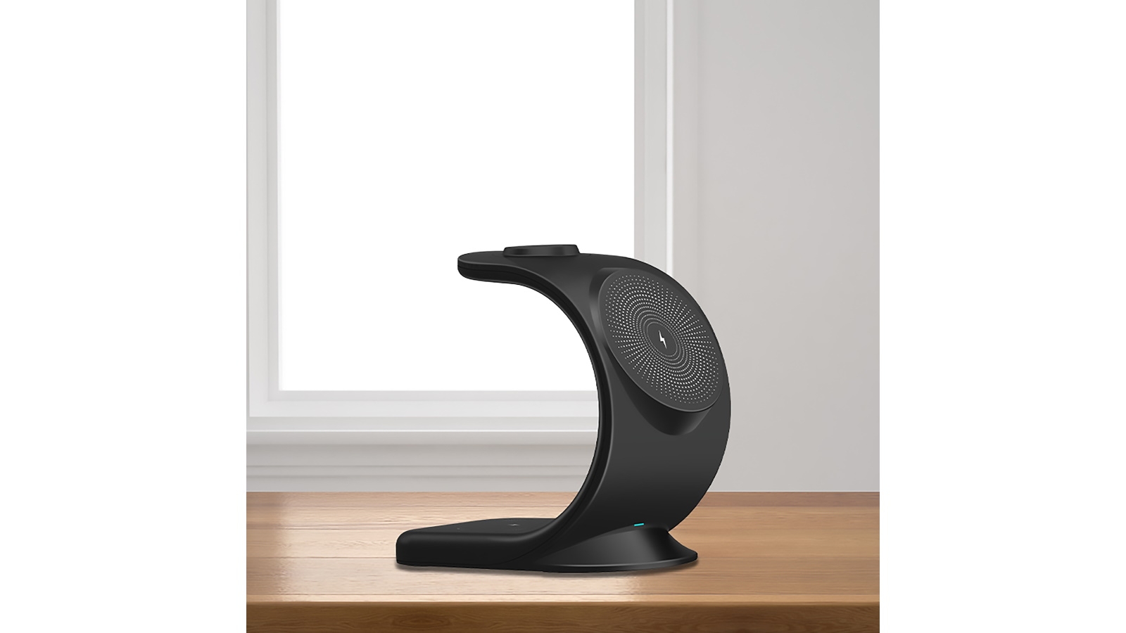 Laser ChargeCore 3-in-1 Wireless Charging Station Black Harvey