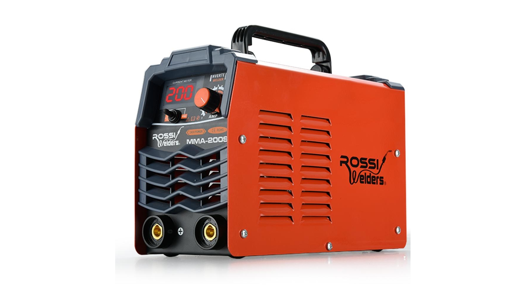 ROSSI MMA-200S 200amp Portable Inverter 15A Plug MMA Stick Welder