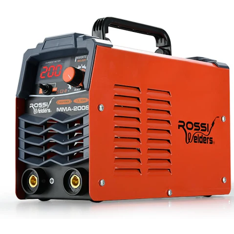 ROSSI MMA-200S 200amp Portable Inverter 15A Plug MMA Stick Welder