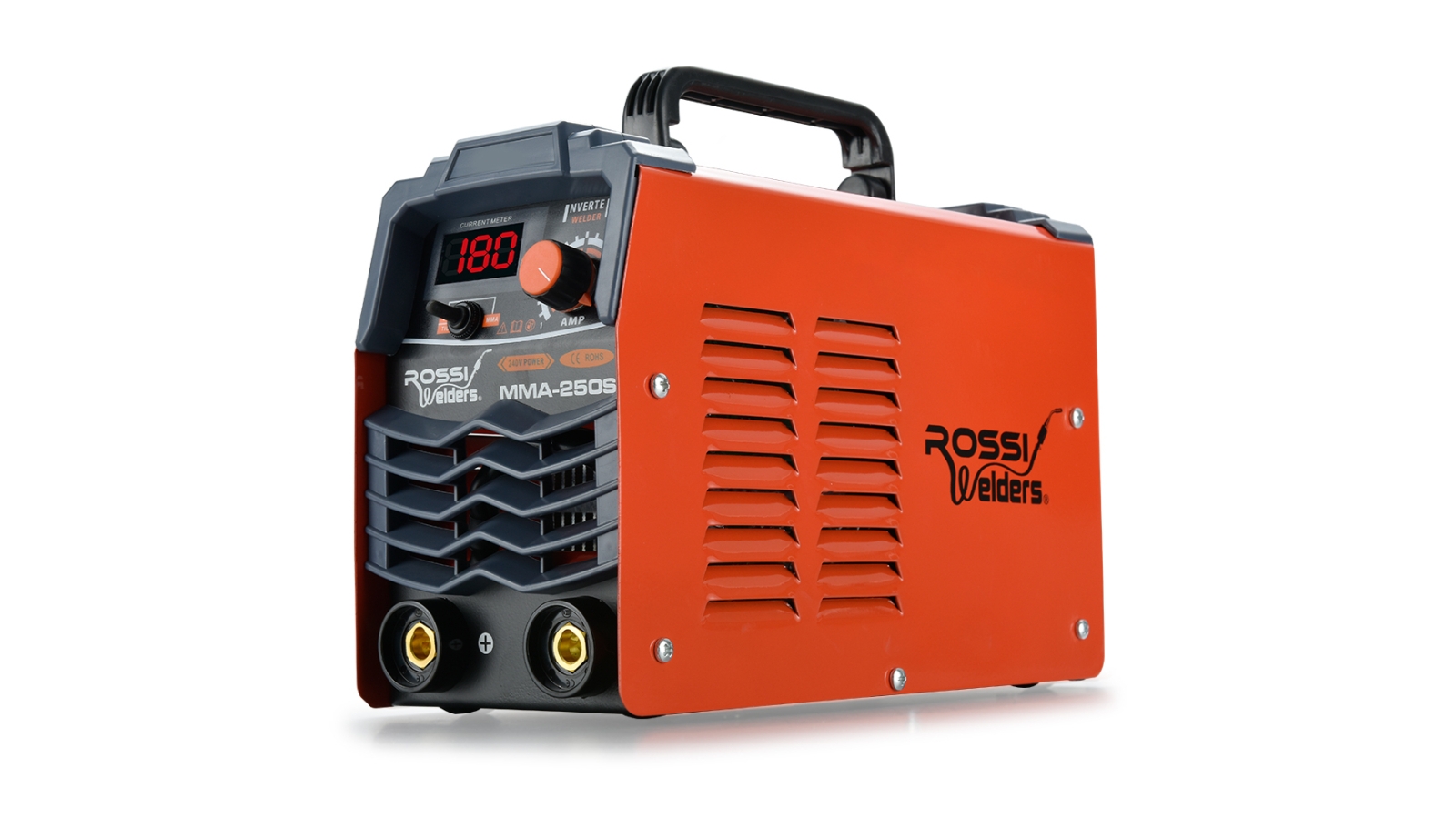ROSSI Stick Welder 180AMP Inverter Welding Machine MMA Portable ARC DC 180A Gas Harvey Norman