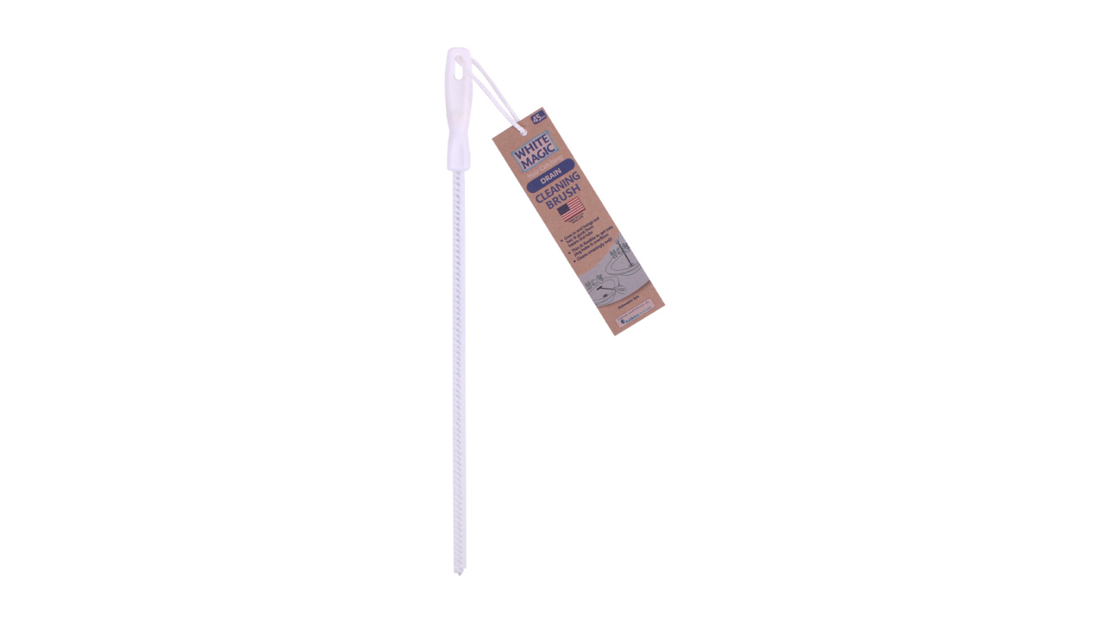 American Brushware Hair Catching Drain Cleaning Brush