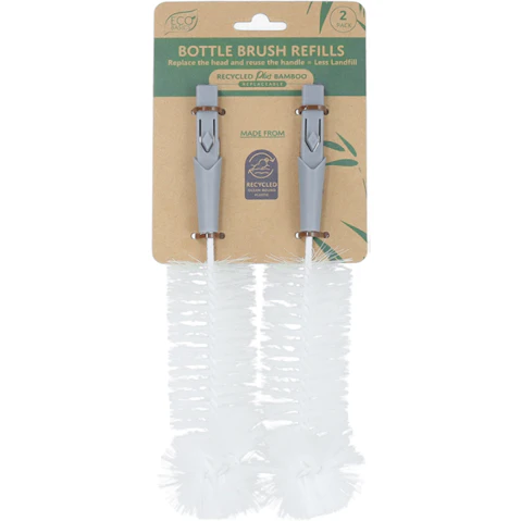 Eco Basics 2 Pack Bottle Brush Refills
