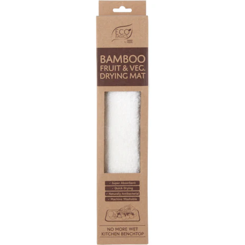 Eco Basics Bamboo Fruit and Vegetable Drying Mat