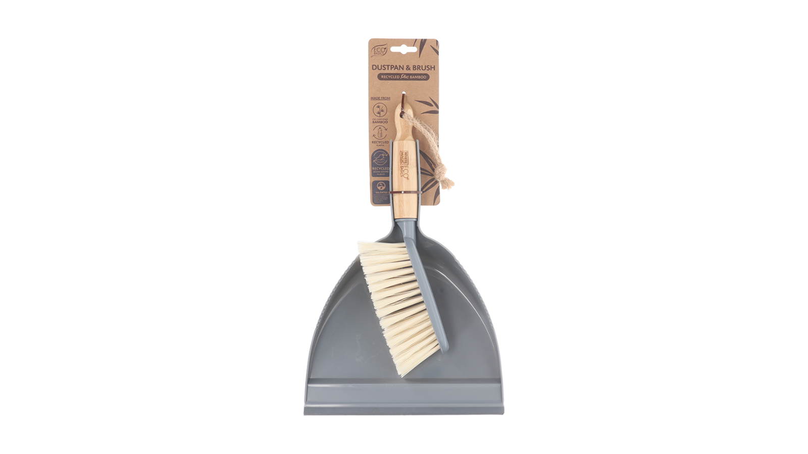 Eco Basics Dustpan and Brush Set