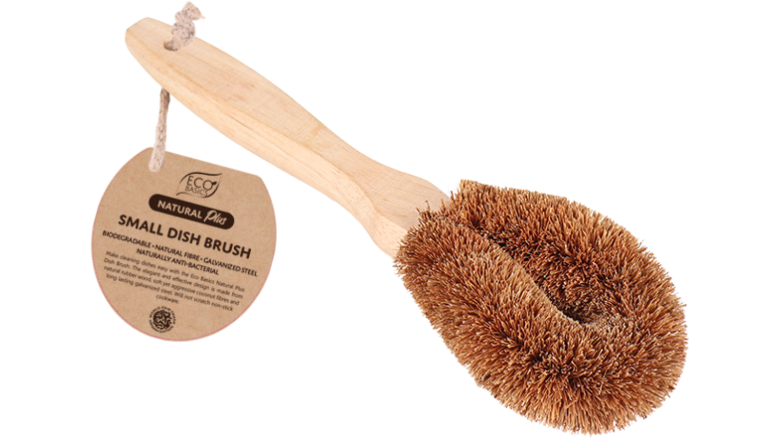 Eco Basics Natural Plus Dish Brush - Small