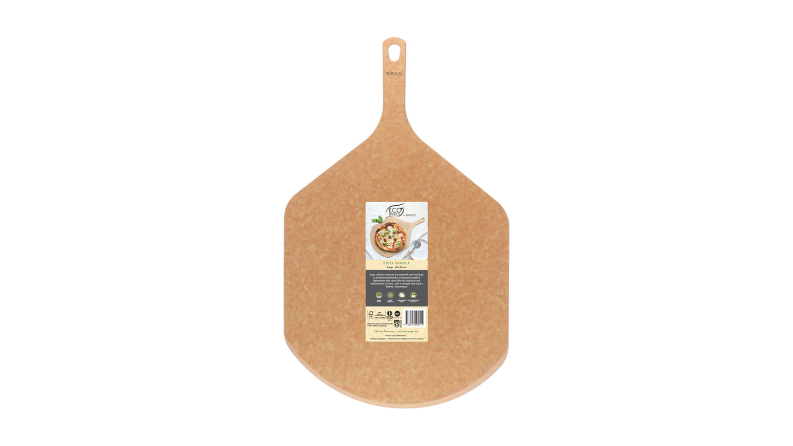 Eco Basics Large Pizza Paddle 