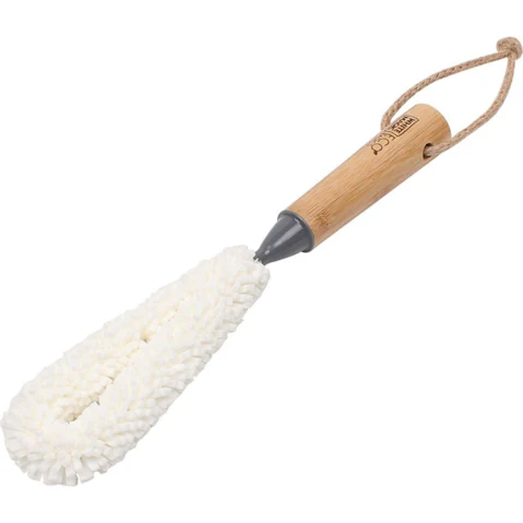White Magic Eco Basics Bendy Bamboo Wine Glassware Brush - 29.5cm