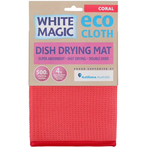 White Magic Dish Drying Mat - Carol