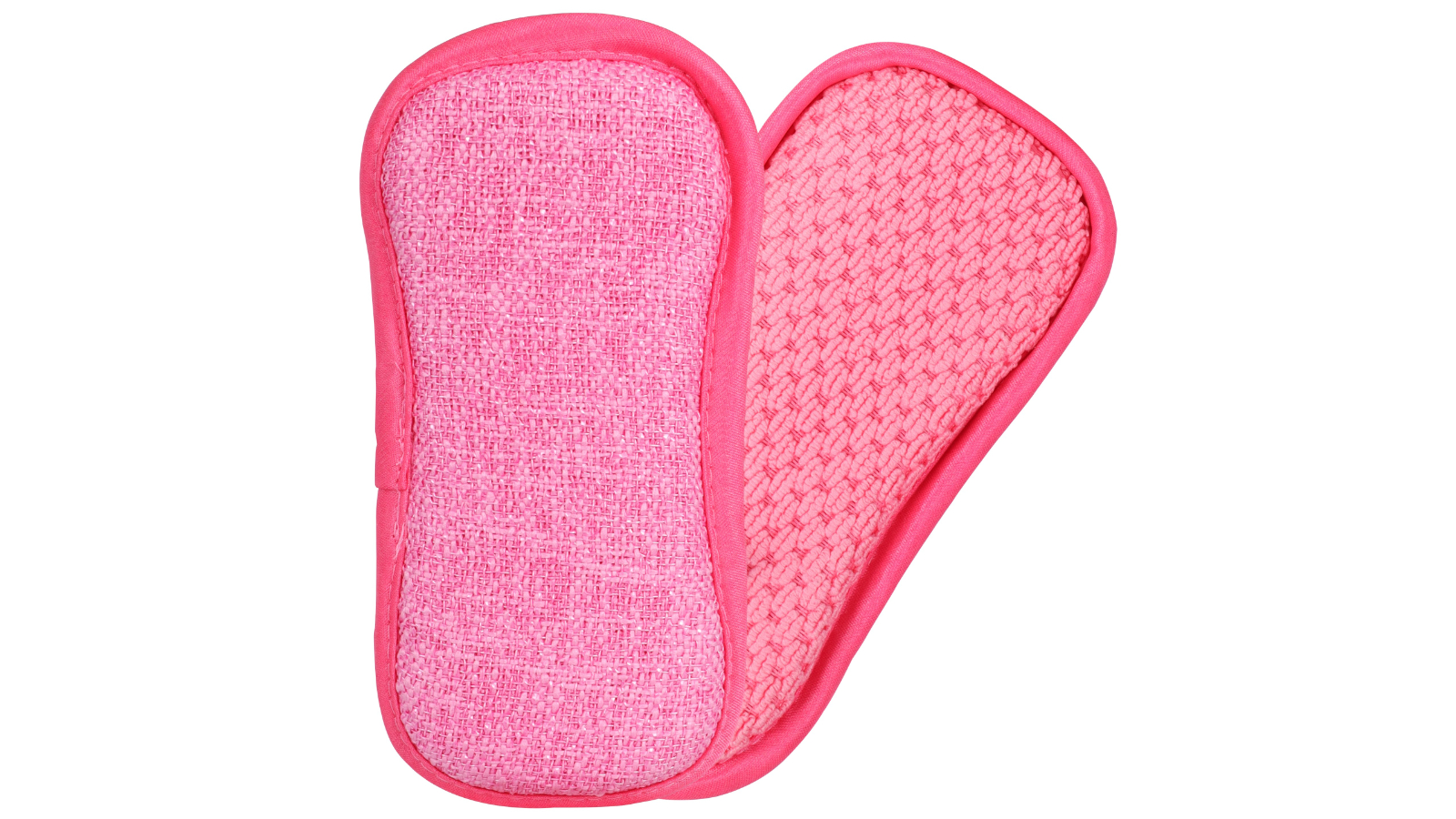Eco Cloth Washing Up Pad Cleaning Tool - Rose