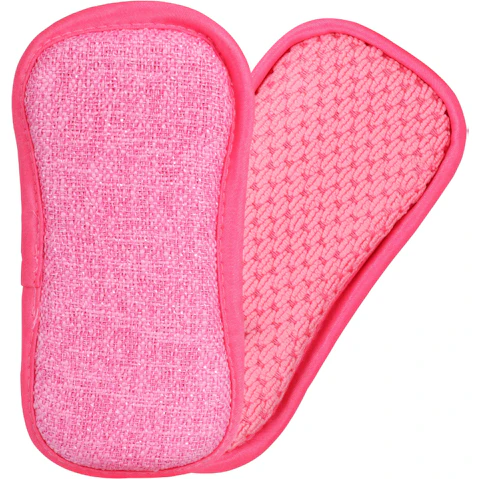 Eco Cloth Washing Up Pad Cleaning Tool - Rose
