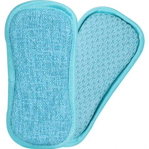 Eco Cloth Washing Up Pad Cleaning Tool - Sea Blue