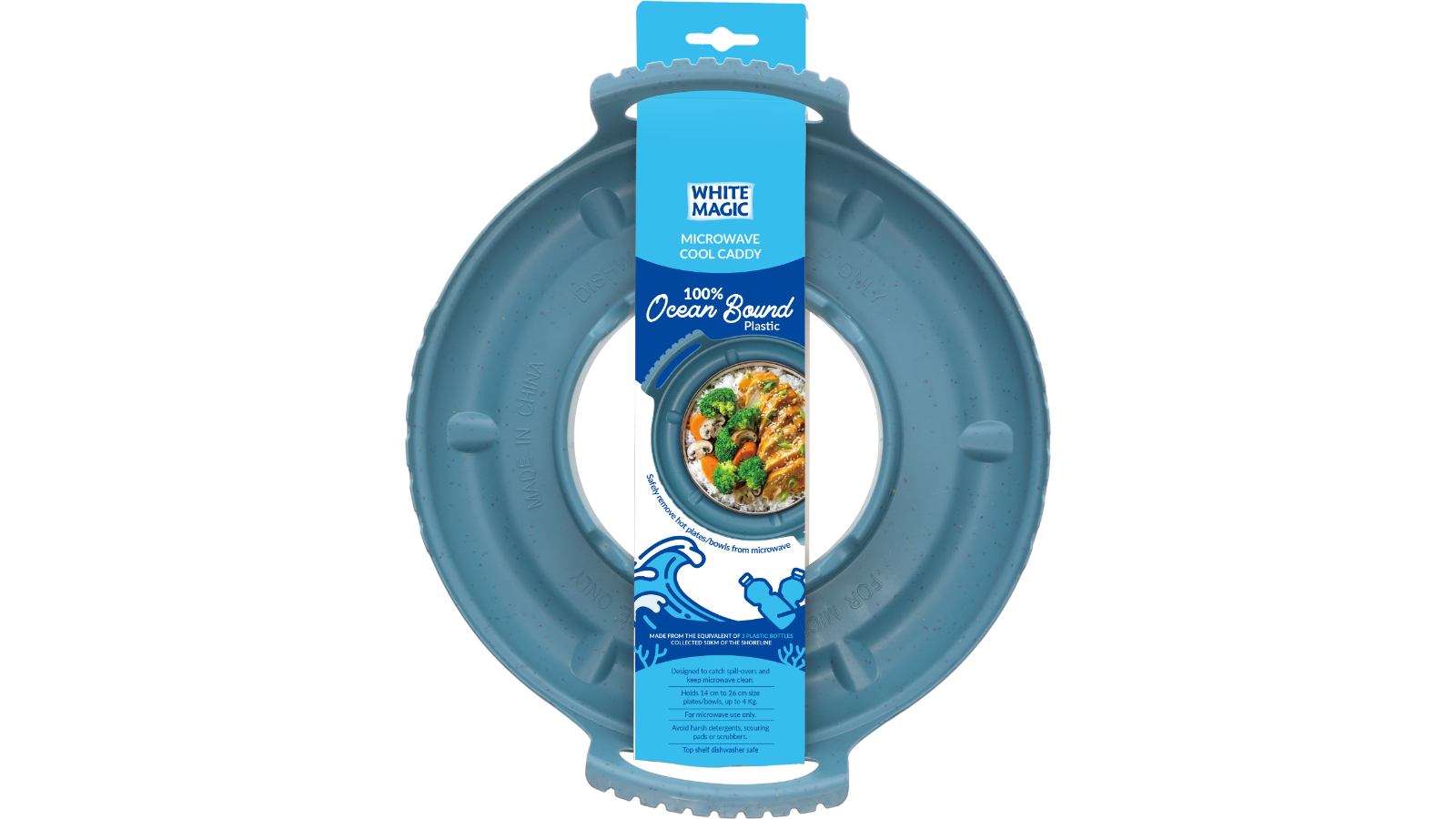 White Magic Ocean Bound Microwave Cool Caddy