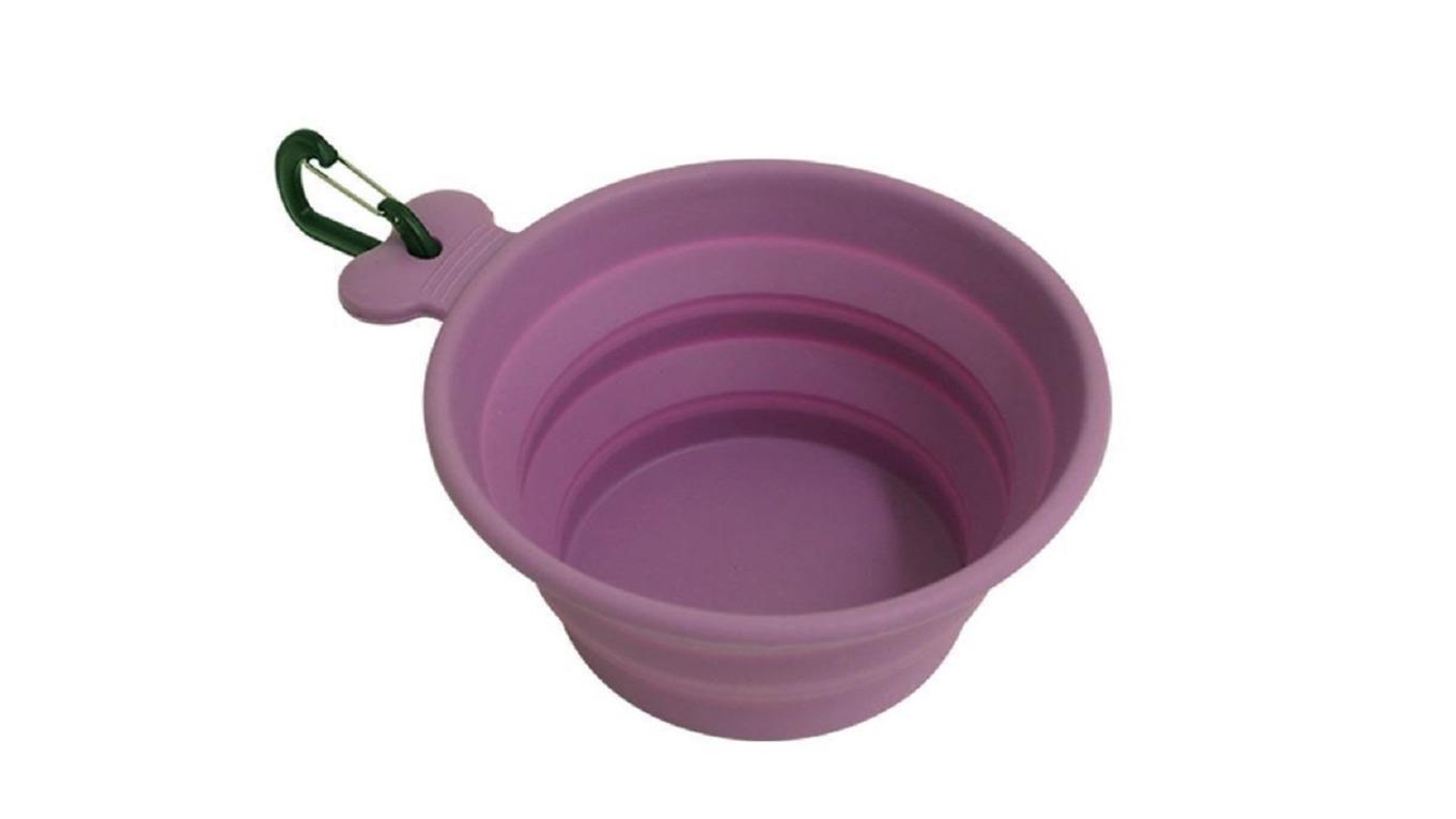 White Magic Collapsible Travel Bowl BPA Free