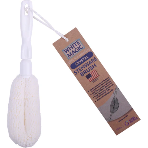 American Brushware Crystal Stemware Brush