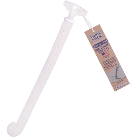 White Magic Wine Decanter Washing Brush