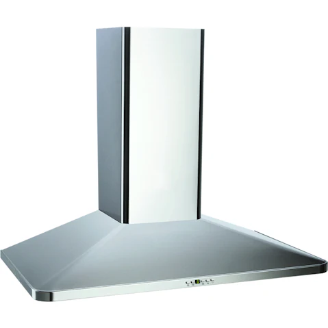 Schweigen 60cm Pyramid Canopy Rangehood with Silent Inline Motor - Stainless Steel