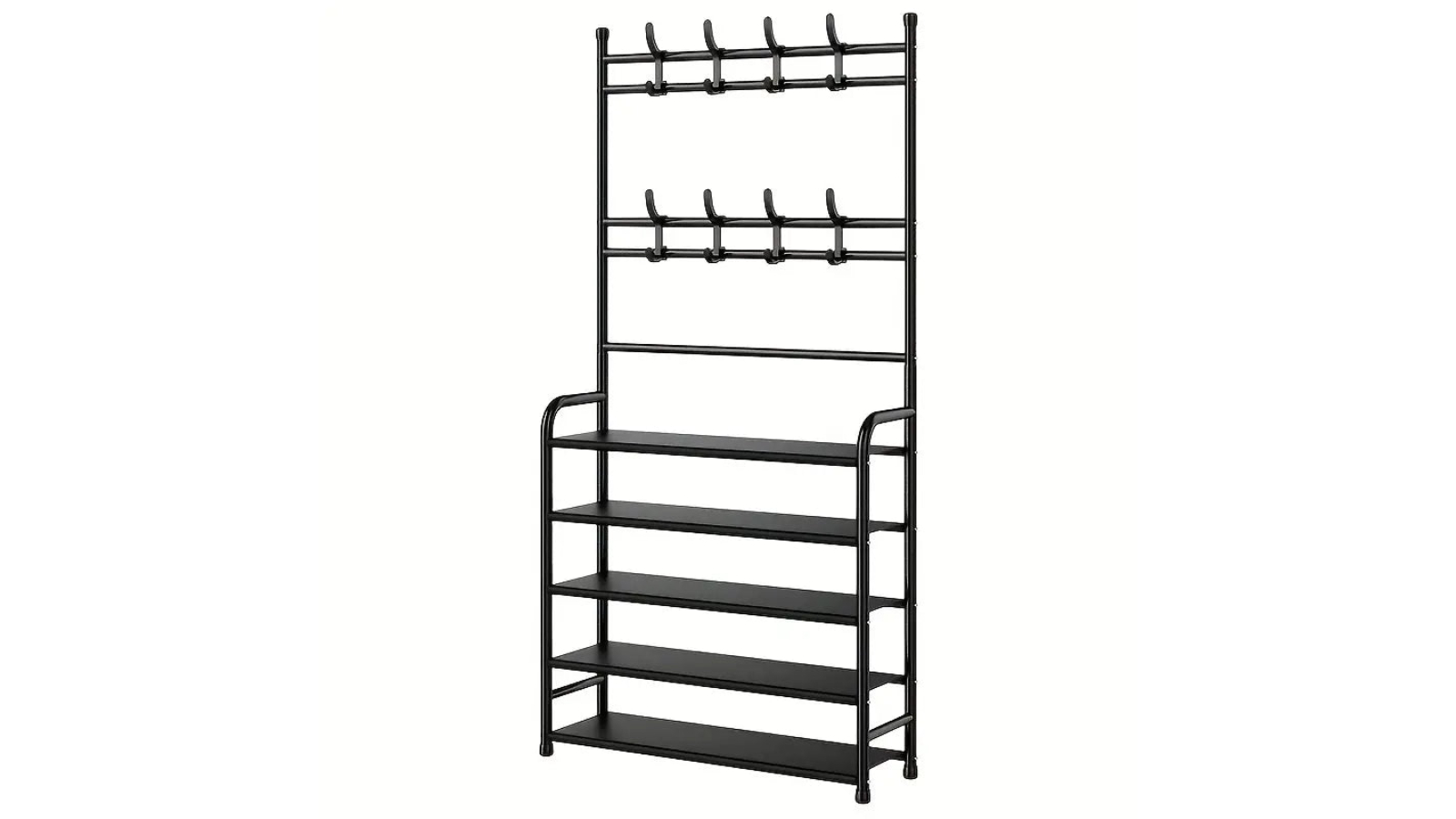 NNETM 2-in-1 Wonder a Shoe and Coat Rack in Perfect Harmony