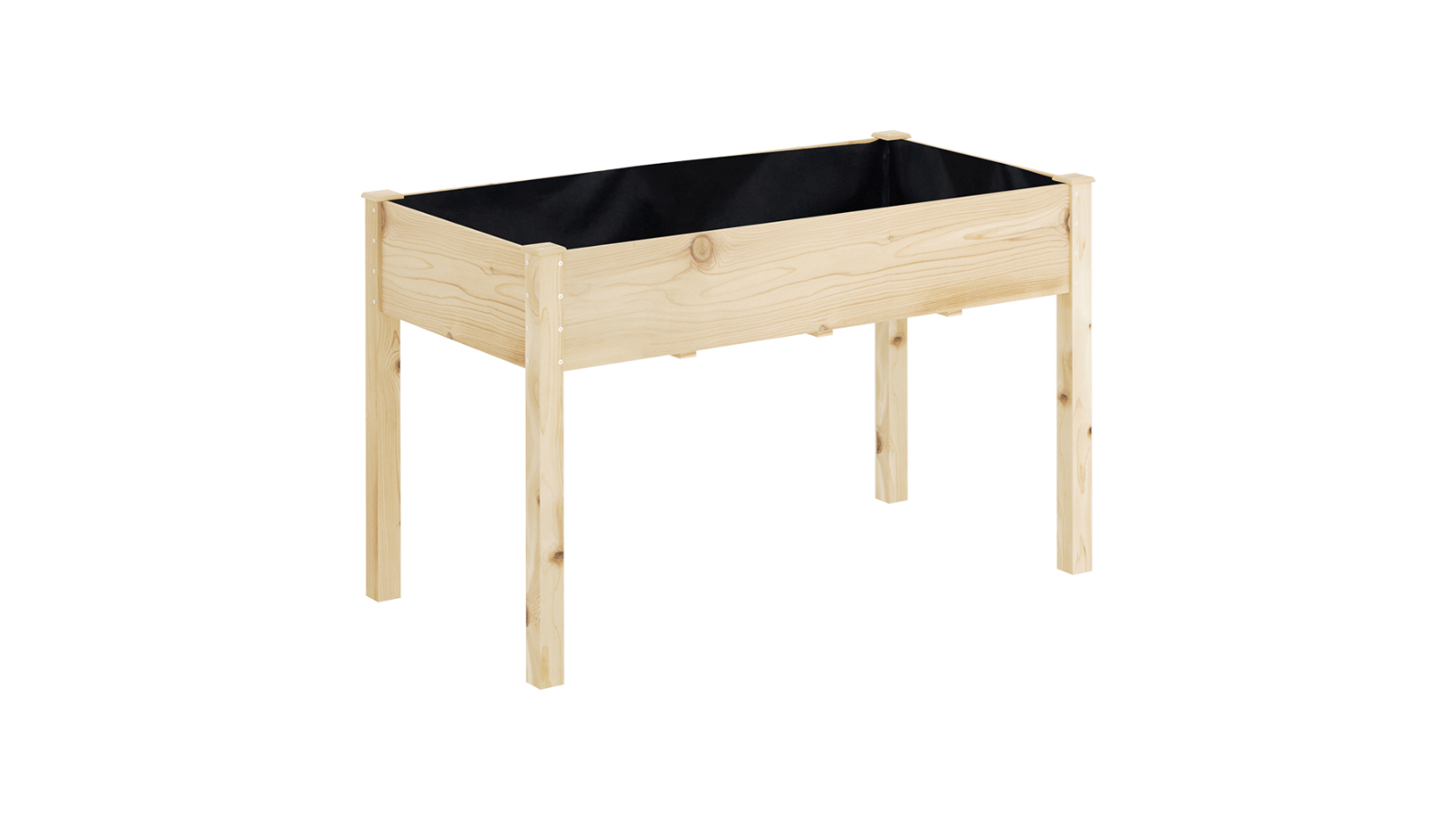 Hanna Goods Wooden Vegetables Garden Raised Planter Box - 120 x 60 x 80cm