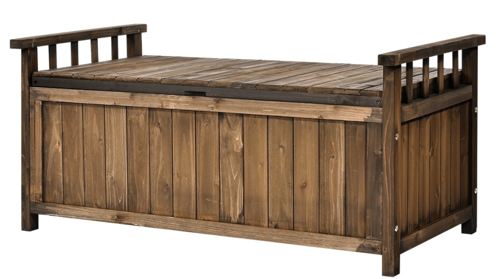 Furb Outdoor Patio Wooden Storage Tool Box Harvey Norman