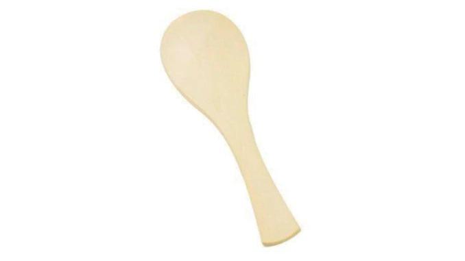 Hoshino Wooden Rice Scoop - Medium