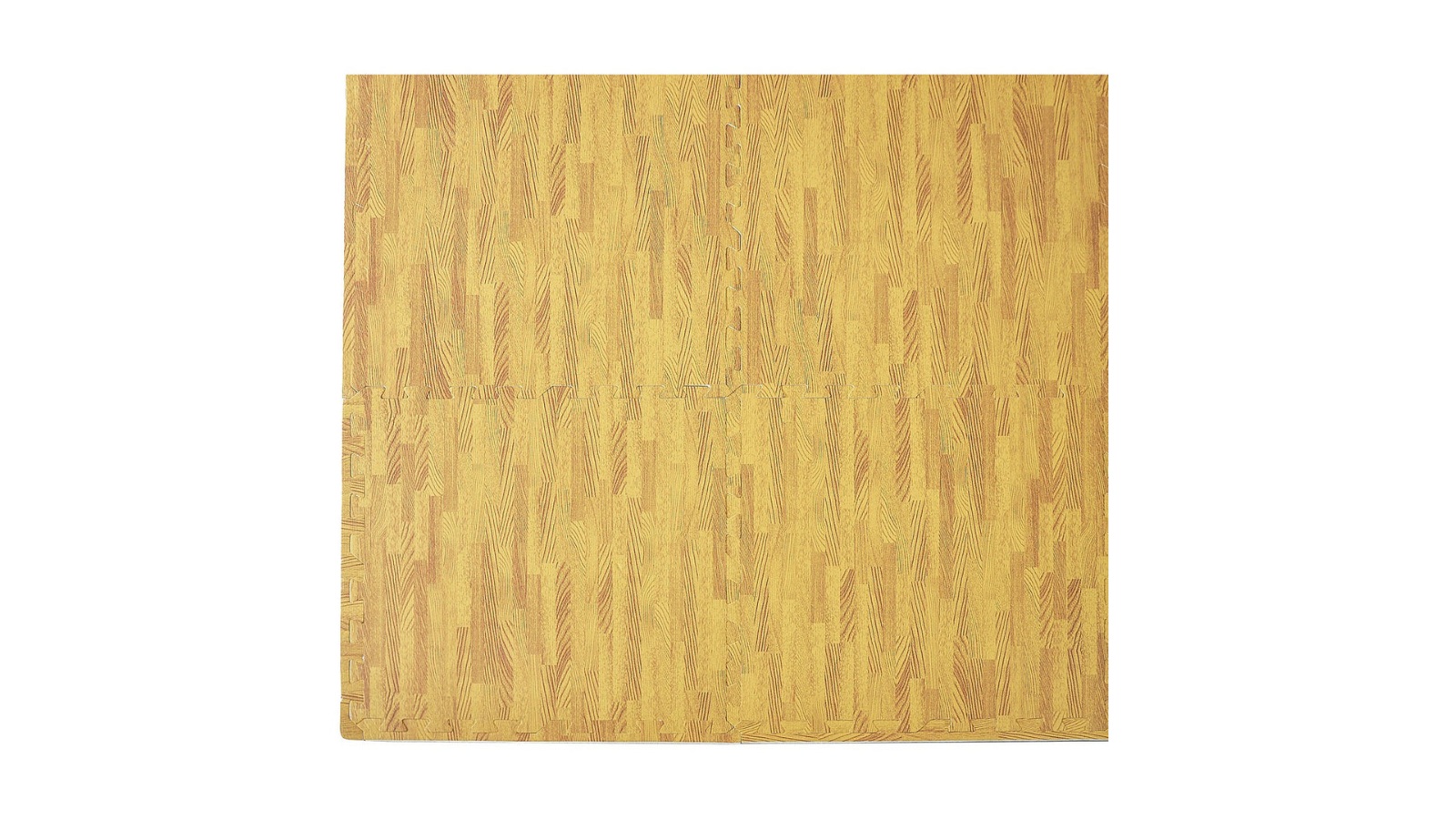 Eva Foam 6 Piece Gym Flooring Puzzle Mat - Wood