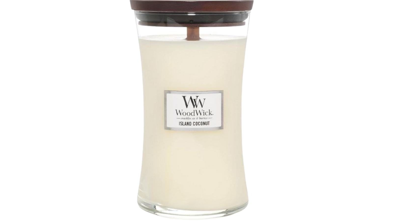 Woodwick Large Island Coconut Hourglass Candle