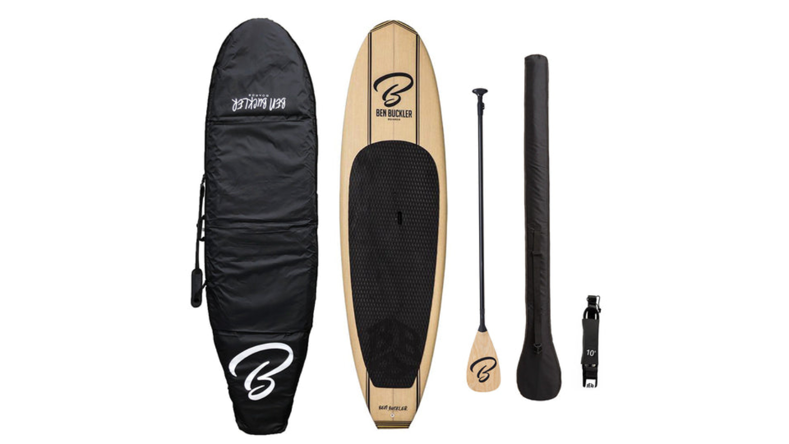 Ben Buckler Boards Woody Paddle Board (Full Package) - 10ft