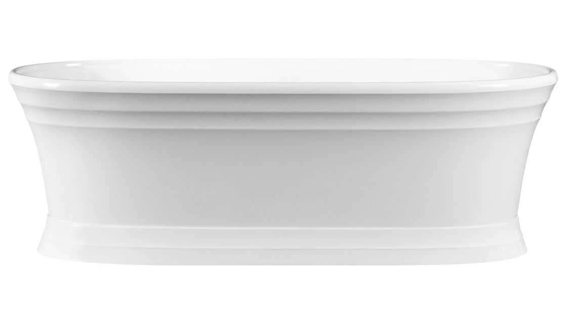 Victoria & Albert Worcester Freestanding Bath - Gloss White