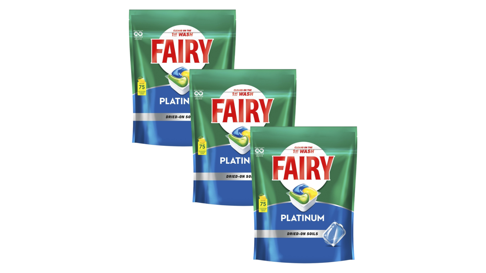 Fairy Platinum Lemon Dishwasher Tablet