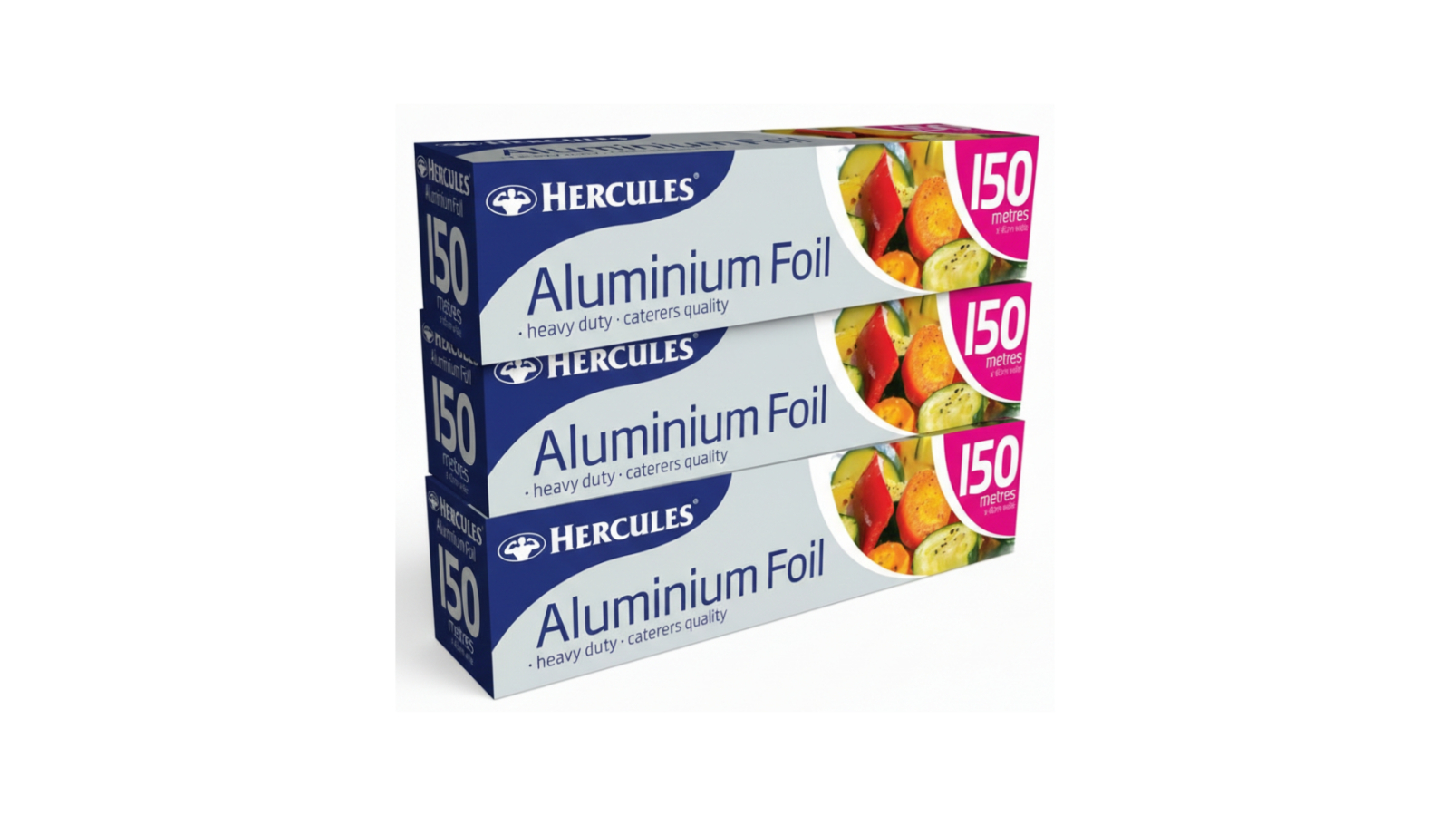 Hercules Aluminium Foil - 3 Roll