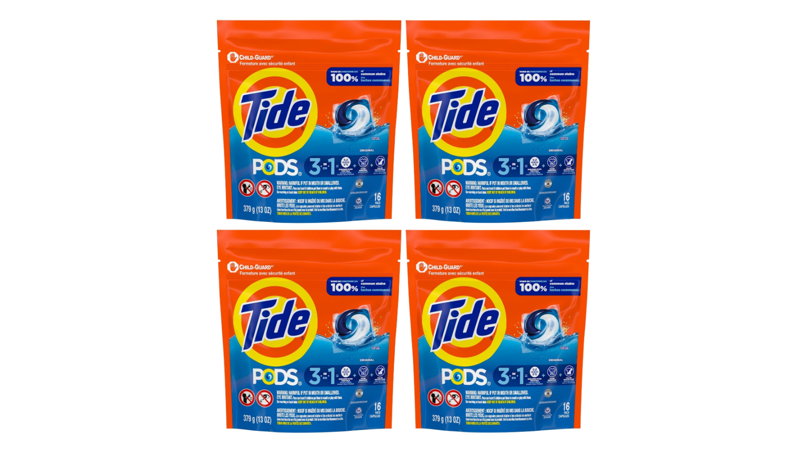 Tide 3-in-1 Original 64 Piece Laundry Pod