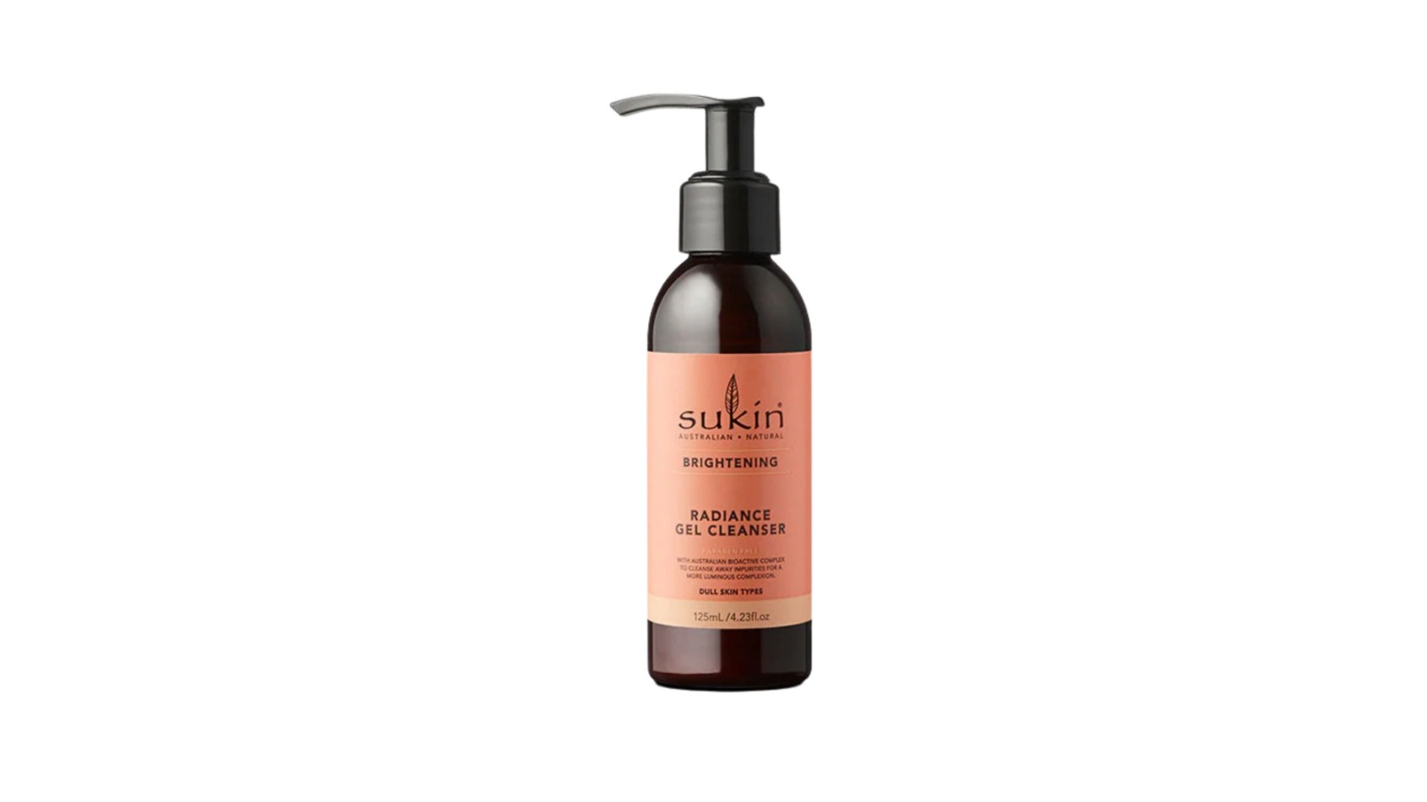 Sukin Brightening Radiance Gel Cleanser - 125ml