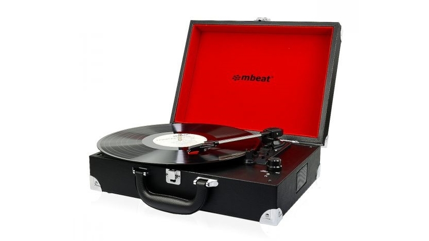Mbeat Retro Briefcase USB Turntable Recorder