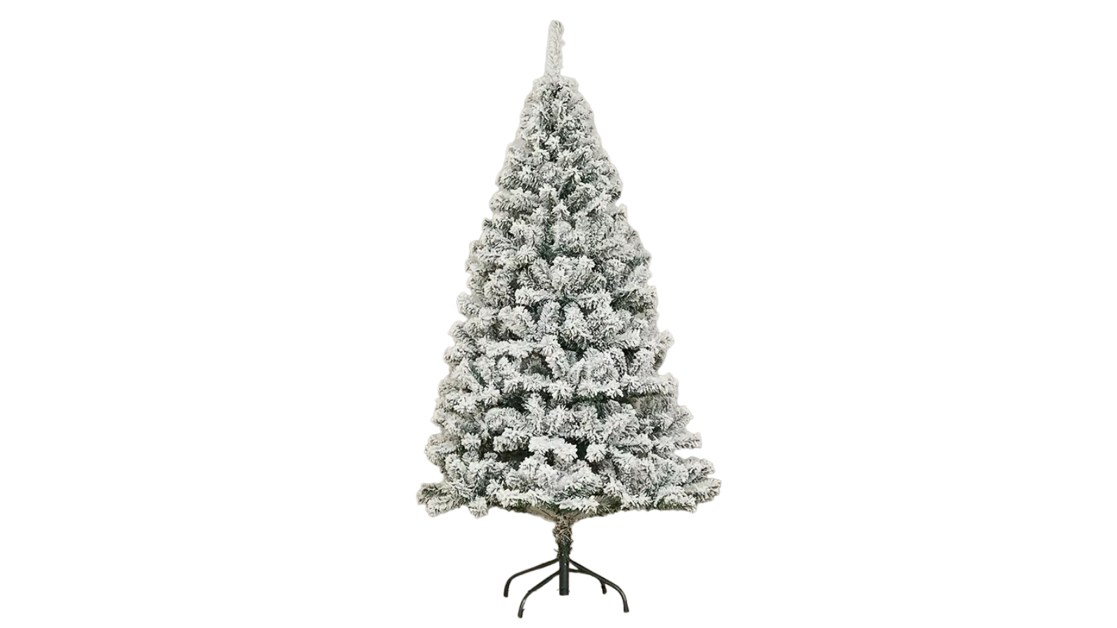 TM 180cm High-End Christmas Simulation Artificial Snow Cedar Tree - White