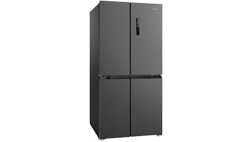 Westinghouse 496L French Door Fridge - Matte Charcoal Black