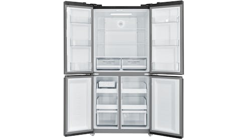 Westinghouse 496L French Door Fridge - Matte Charcoal Black