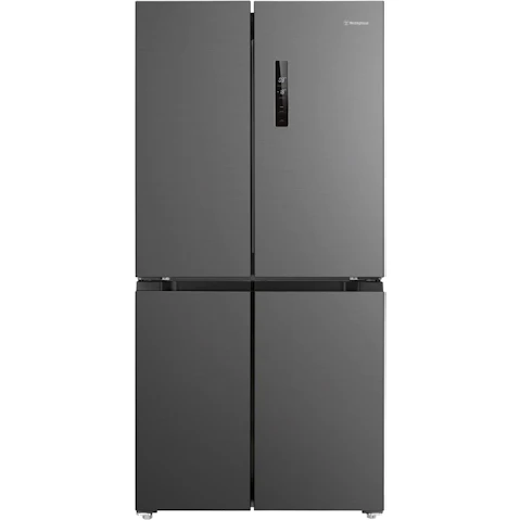 Westinghouse 496L French Door Fridge - Matte Charcoal Black