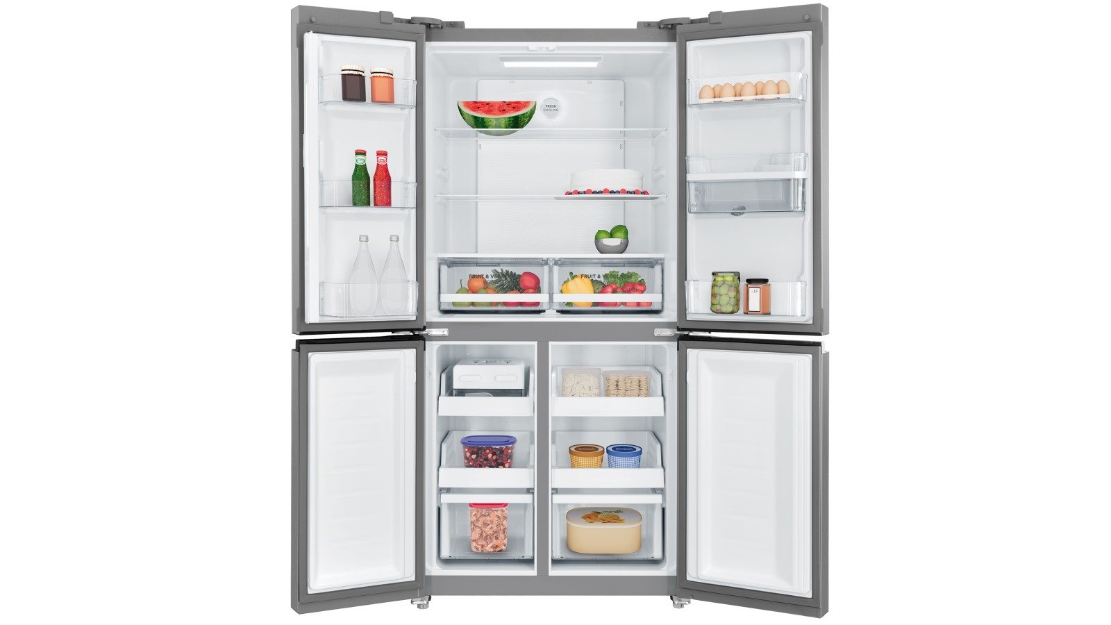 Westinghouse 492L French Door Fridge with InDoor Water Dispenser