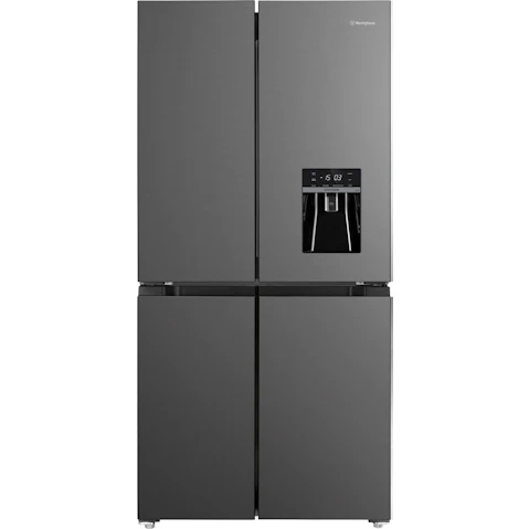 Westinghouse 492L French Door Fridge with In-Door Water Dispenser - Matte Charcoal Black