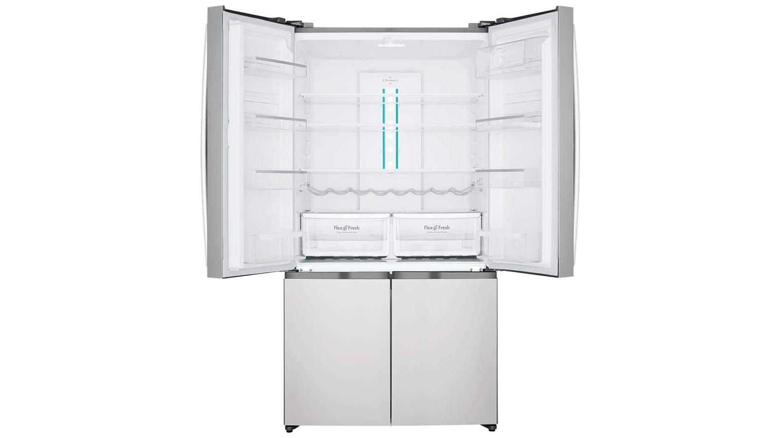 Westinghouse 600l french door fridge with ice maker and water dispenser wqe6060sb sales