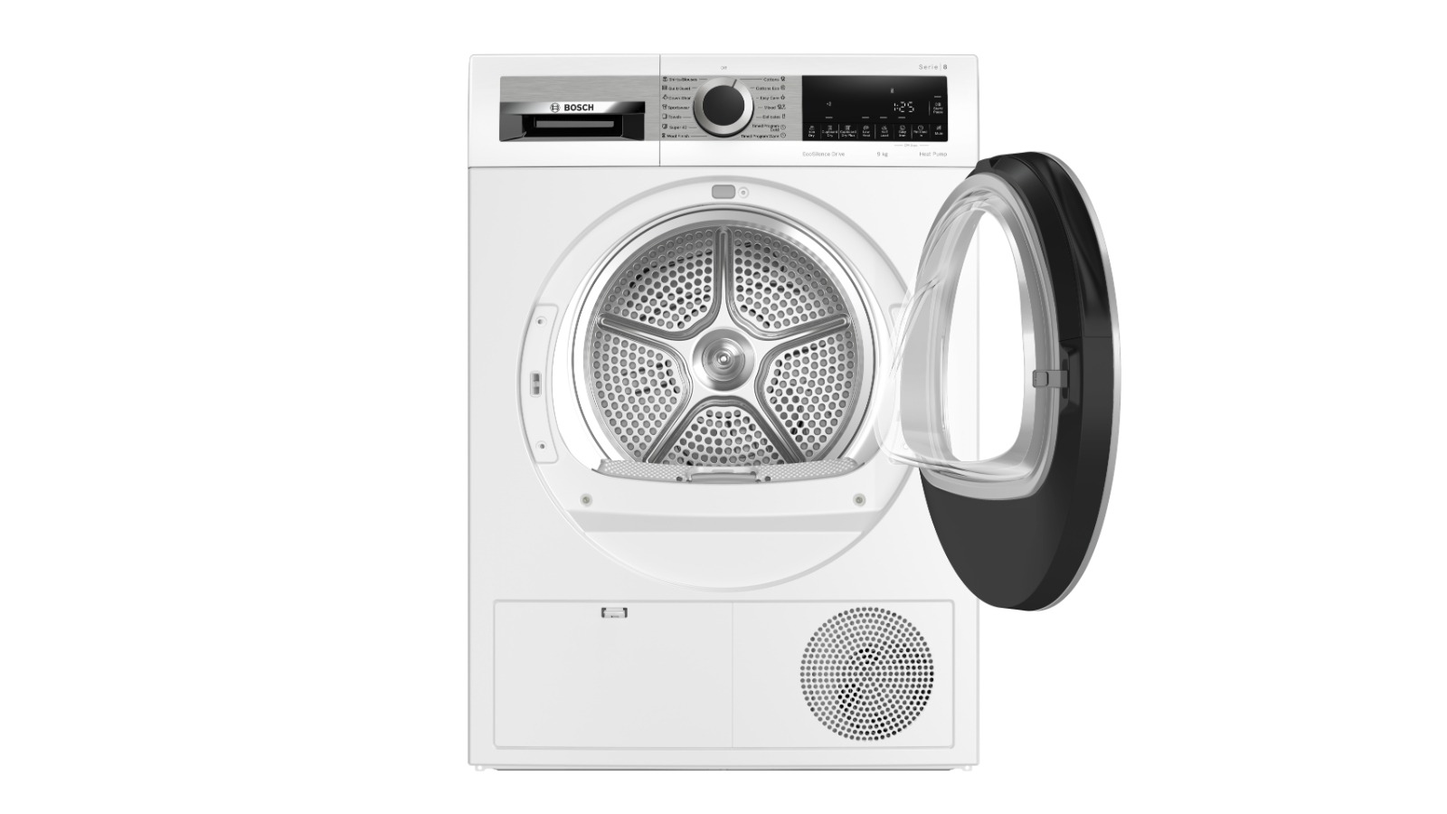 Bosch 9kg Series 8 Heat Pump Tumble Dryer with Auto Dry