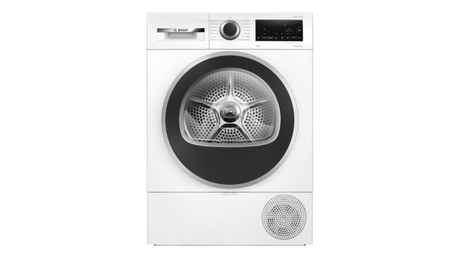 Bosch 9kg Series 6 Heat Pump Dryer - White