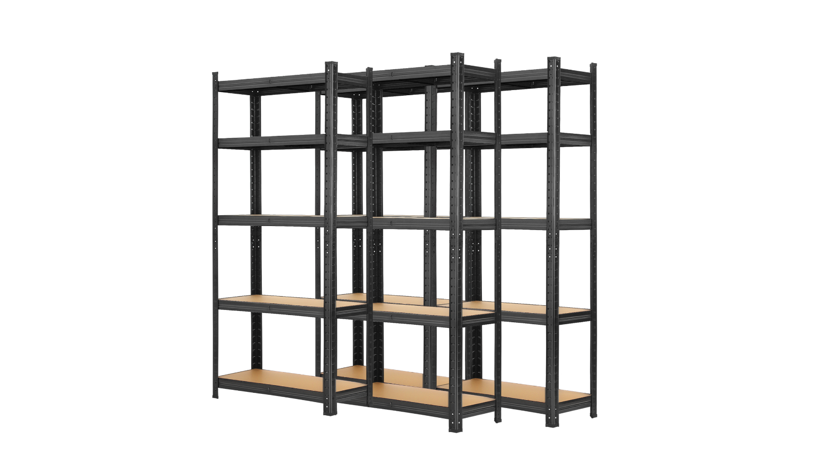Sharptoo 4 Piece Garage Shelves Warehouse Storage Rack Pallet Racking - 150cm