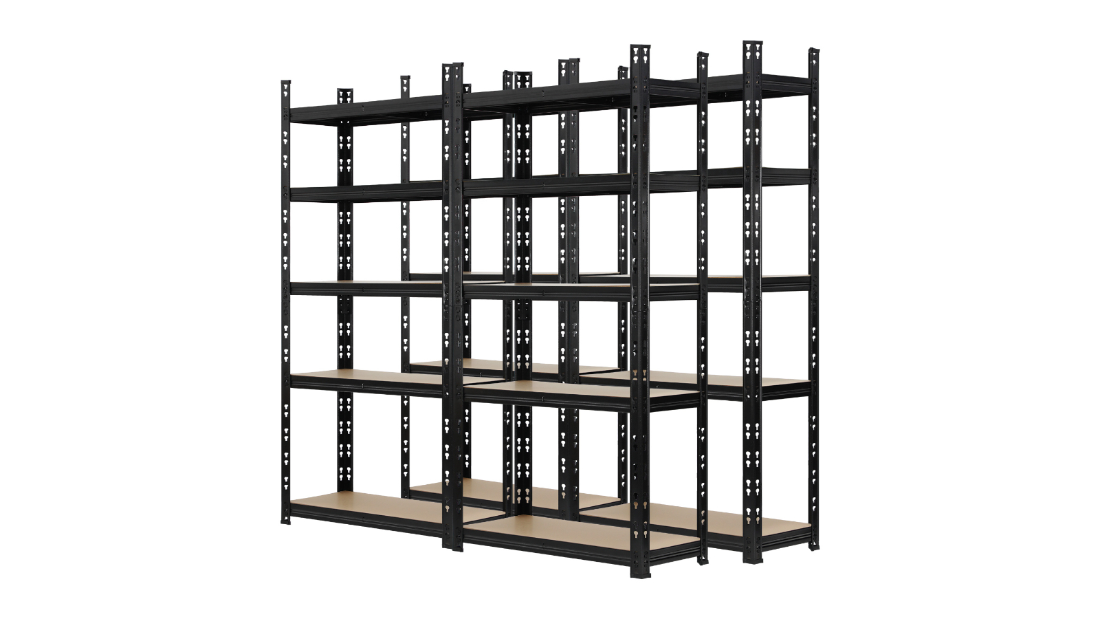 Sharptoo Garage Shelves Warehouse Storage Rack Racking Pallet 4pcs - 150cm