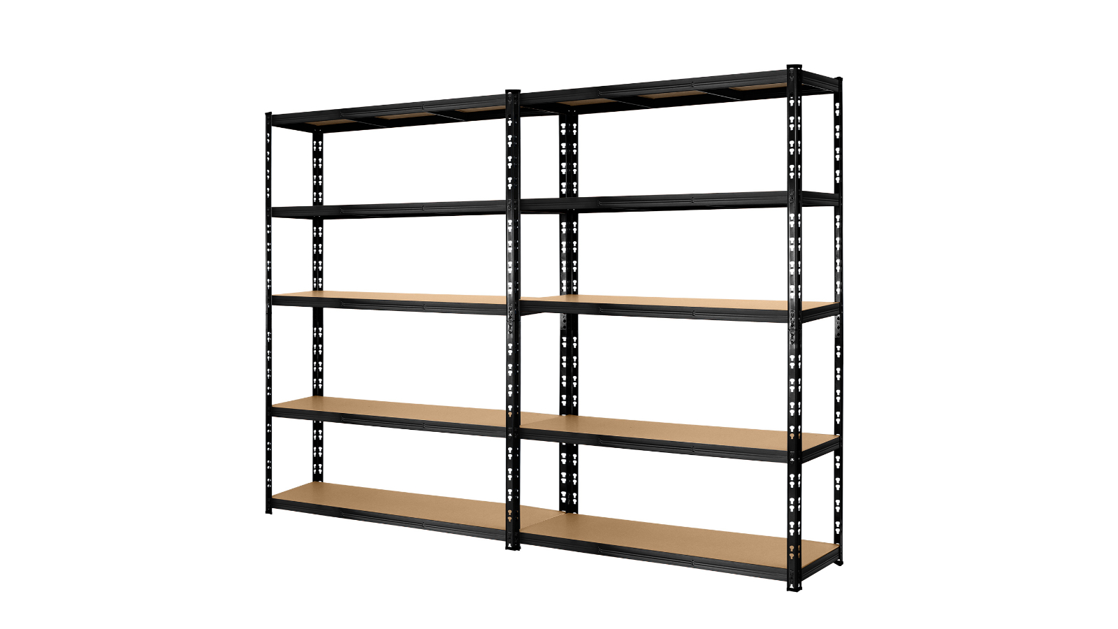 Sharptoo 2 Piece Garage Shelves Warehouse Storage Racking Rack Pallet - 1.8M