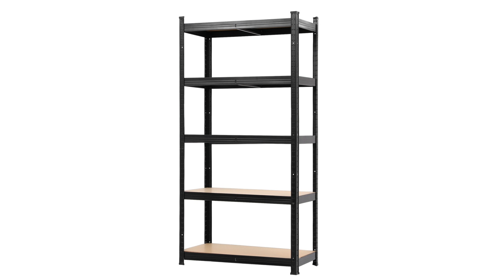 Giantz Warehouse Garage Shelving 1.6 x 0.8metre Storage Rack - Black