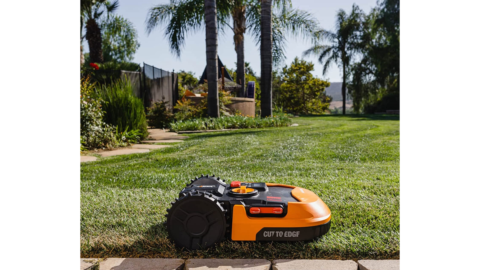 Worx 700m2 Landroid Automatic Robot Lawn Mower and Starter Kit WR149E Harvey Norman