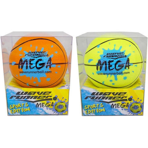 Waverunner 2 Piece Mega Sport Ball Kids Water Toy - 9cm